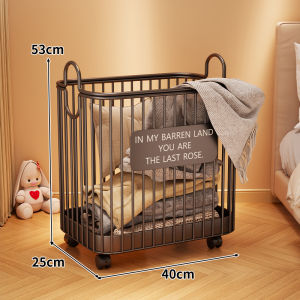 MENGBINFEN | Wheeled Movable Large Capacity Laundry Basket