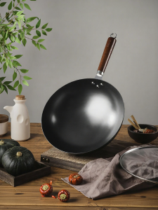 Supor | Non-stick Rustproof Iron Pot Wok Round Deep Bottom No Coating Universal Stove