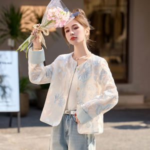 MANWUJINGLING | Embroidery Lightweight Sun Protection Fashion Jacket Womens Casual Outerwear