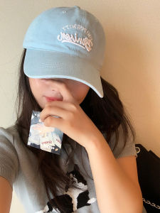 Korean Style Light Color Baseball Cap Women Spring Summer Trendy Duckbill Hat