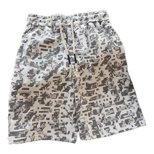 Embroidery Jacquard Design Sensation Straight Cut Shorts