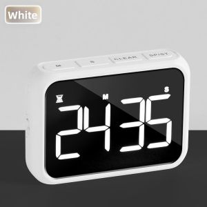 MEISITEKEKE | Rechargeable Large Screen LED Digital Timer Reminder Kitchen Baking Countdown Timer