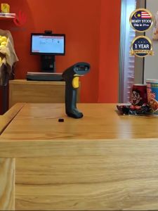 2Dfire USB Bluetooth Barcode QR Code Screen Mobile Payment Wireless Scanner Pos System Pengimbas Kod Bar Kod QR