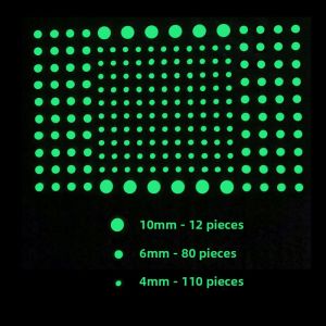 Glow In The Dark Bedroom Decorative Wall Stickers