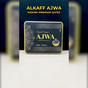 [ALKAFF AJWA] - MEDINA PREMIUM DATES - KURMA AJWA PREMIUM - 750 GRAM