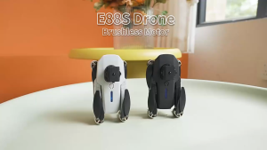 E88S brushless drone 8K high-definition aerial photography obstacle avoidance quadcopter optical flow positioning long-range remote-controlled aircraft
