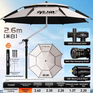 RONGYU | Fishing Sun Umbrella UV Protection Extendable