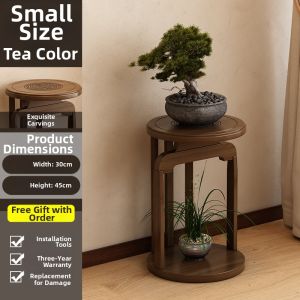 Rounded Display Flower Stand for Living Room and Balcony