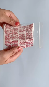 36pcs/lot Red Supertape CC Contour Hairpiece Tape Precutted Double Sided Tape For Toupee/Lace Wig Hair System Adhesive Tape