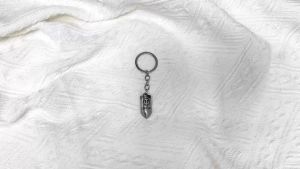 Bandai | Game Metal World Of Tanks Keychain Punk 3D Tank Keyrings For Men Backpack Accessories Key Chain