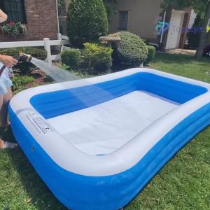 【Garansi Permanen】Kolam Renang Anak Jumbo 3 Rings Kolam Renang Keluarga Tiup Besar Family Inflatable Swimming Pool Luar Ruangan Pompa Tiup Elektrik Dan Manual Garansi Seller Kolam Renang - Lazada