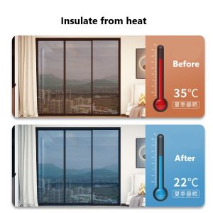 70x500cm Thick Heatproof Electrostatic Adsorption Frosted Window Tinted Film Sticker Privacy Reusable Adhesive Free Anti Peeping Glass Sticker for Office Home Market Car