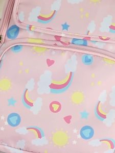 【Selangor Stock】Three-piece set of primary school students schoolbags lightweight burden-reducing spine-protecting large-capacity primary school backpack for girls in grades 3-6