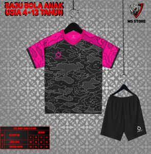 Baju Futsal Anak laki-laki dan perempuan usia 3-13tahun junior