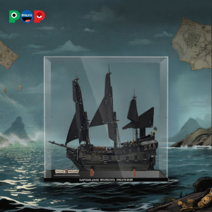 POP BRICKS | LEGO Display and Storage Box Transparent