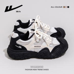 Giày thể thao nữ WARRIOR làm bằng vải lưới đế dày thoáng khí