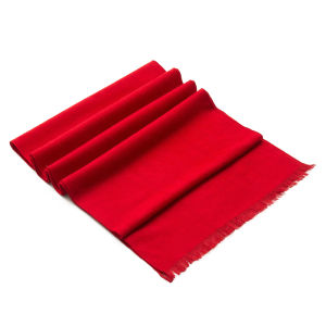 Customized Chinese Red Scarf with Logo