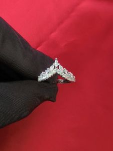 Diamcity (Free Gra Certificate) R-ring Moissanite 05 Karat Untuk Wanita Cincin