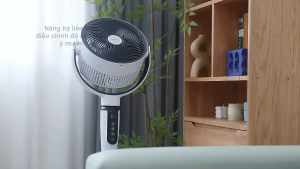 Quạt tuần hoàn không khí 3D động cơ biến tần DC thương hiệu Hà Lan Philips ACR2246CFD Serial 2000 - Bảo Hành 24 Tháng