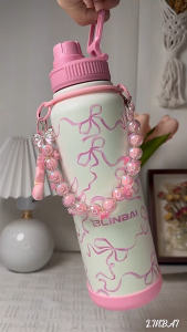 HOLO FLASK 600ML/800ML/1000ML Butterfly Tumbler Sport Water Bottle Stainless Steel Keep Hot and Cold Vacuum Flask