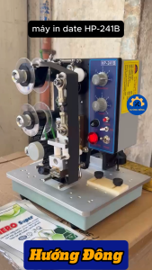 máy in date trên bao bì nhãn máy in date bán tự động máy in date HP241B