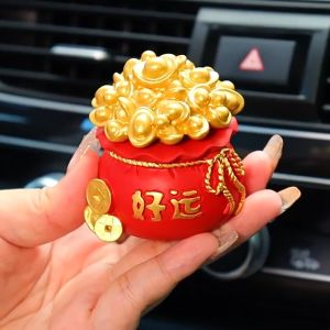 ถุงหยวนเป่า ถุงเงินถุงทอง ชุดของ 10 หรือมากขึ้น ของตกแต่งบ้าน, เสริมฮวงจุ้ยโชคลาภ, เป็นของขวัญให้คนพิเศษ