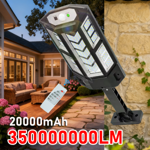 Super Bright Solar Lights Outdoor Solar Street Light Waterproof Motion Sensor Solar Lamp For Sunlight Yard Street