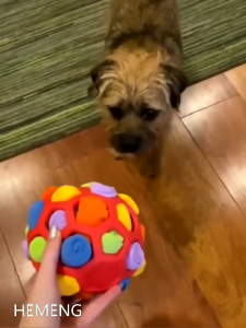 Interactive Dog Puzzle Toys Pet Sniff Ball Puppy Find Food Educational Toy Leak Food Treat Toy Dogs Slow Feeder Training Toys