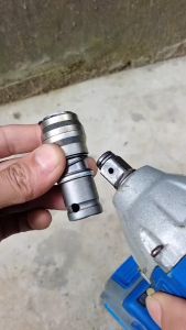 หัวแปลงบล็อกไฟฟ้า 1/2inch อะแดปเตอร์แปลงค้อนไฟฟ้า กลม หัวแปลงประแจไฟฟ้าเปลี่ยนเป็นหัวแปลงบล็อกไฟฟ้า