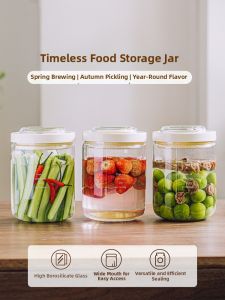 SHUEHO | Sealed Glass Jar for Marinating and Infusing