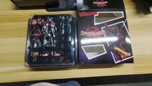 Anime Dolls Parallel Universe Miles Morales Spider-Man Joint Movable Ornaments Boxed Figures
