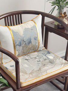 Đệm Ghế Sofa Chống Trượt Có Thể Tháo Rời Phong Cách Trung Hoa Mới Đệm Ghế Trà Đệm Ghế Tròn Đệm Ghế Chủ Tịch Đệm Ghế Ăn