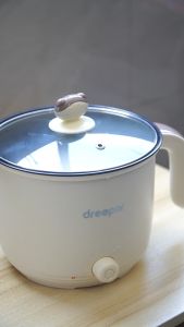 Dreepor Rice Cooker: A Small 1.8L Multi Cooker Non Stick Pan Electric Cooking Pot Mini Steamer