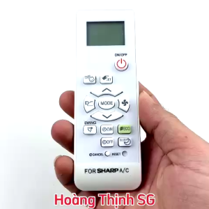 Remote điều khiển điều hoà SHARP Mã 03 remote máy lạnh SHARP - Tặng kèm pin - T&U Remote