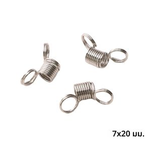 ตัวหนีบลูกปัดแบบสปริง 1 ชิ้น อุปกรณ์ทำเครื่องประดับ DIY สำหรับสร้อยข้อมือ สร้อยคอ ทำมือ