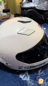 ZEBRA FF655 NIFTY PLAIN Full Face Helmet Single Visor Plain Color Motorcycle helmet