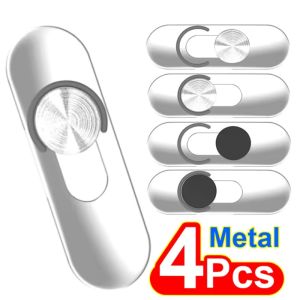 4Pcs Front Camera Cover Smartphones Webcam Cover Privacy Camera Covers for Android Phone Ultra-Thin Transparen Protection Slide