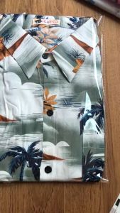 สินค้ามีพร้อมส่ง เสื้อสงกรานต์ เสื้อฮาวาย เสื้อลายดอก เสื้อ แฟชั่นผู้ชาย  ผ้าสปัน ผ้านุ่มใส่บายไม่ร้อน เสื้อเชิ้ตแขนสั้น เสื้อคอปกแขนสั้น ใส่ได้ทั้งชายและหญิง