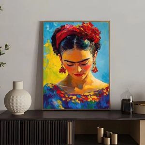 500/1000/1200/2000PCS Jigsaw Puzzle Beautiful Frida Kahlo Portrait Scene For Adults Perfect For Quiet Evening Activity Frameless