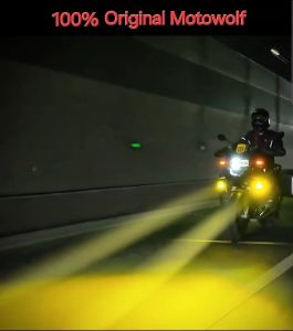 Lampu Sorot Motor Fog Lamp 7 titik 6 Mode 150W BMW Ducati HD Spot Touring Motowolf Tank Gun L1