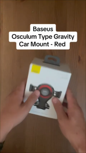 Giá đỡ điện thoại hít chân không Baseus PrimeTrip VC2 Flex Baseus Osculum Gravity Car Mount