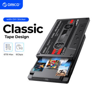 ORICO 2.5" External Hard Drive Enclosure USB 3.0 SATA 5Gbps HDD & SSD Tape Enclosure With DIY Sticker UASP for PC Notebook