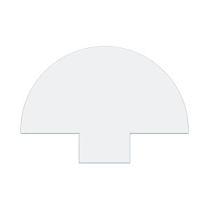 YOMDID 1pc Handbag Making Sewing Template DIY Shopping Basket Quilting Template - Multifunctional Durable Design Transparent