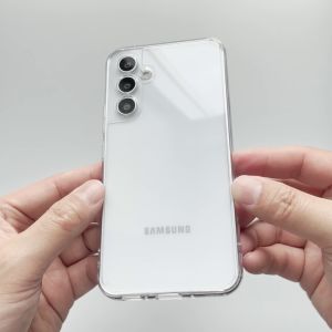 Ringke Fusion Compatible with Samsung Galaxy A54 5G Case Transparent Hard Back Shockproof TPU Bumper Cover with Wrist Strap