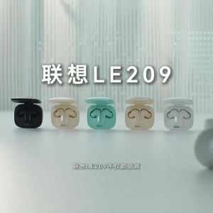 Lenovo | New Lenovo LE209 Wireless Bluetooth Earphone Business Music Bluetooth Headphone HD Call with Mic 30H Battery Life Gaming Headset
