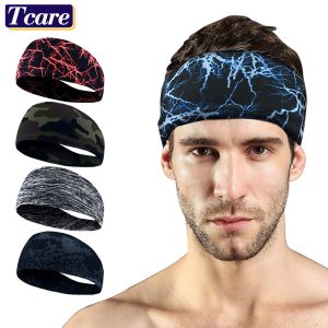 1 PCS Sports Men Sweatband Sport Headband Stretch Elastic Women Yoga Running Hair Band Outdoor Gym Headwrap Fitness Sports Safety