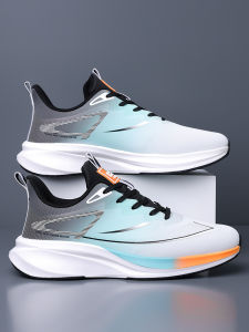 Rabbit Red 8Pro Mens Running Shoes Soft Bottom Casual Leather Surface Waterproof Shock Absorption Sports Sneakers for Autumn