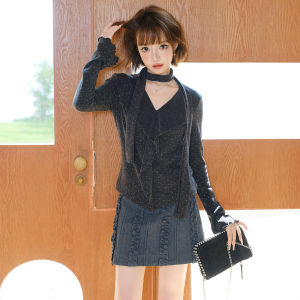 MIUCO | Chân Váy Ngắn A-line Xếp Ly Elegance