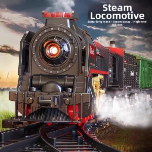 SHENMISHAONIAN | Educational Toy Steam Train Electric Rail Set