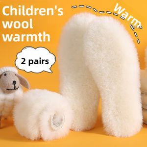 MICUI | Warm Wool Insoles with Fleece and Thickening for Children and Toddlers